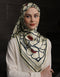 CARYS SQUARE SCARF (CREAM)